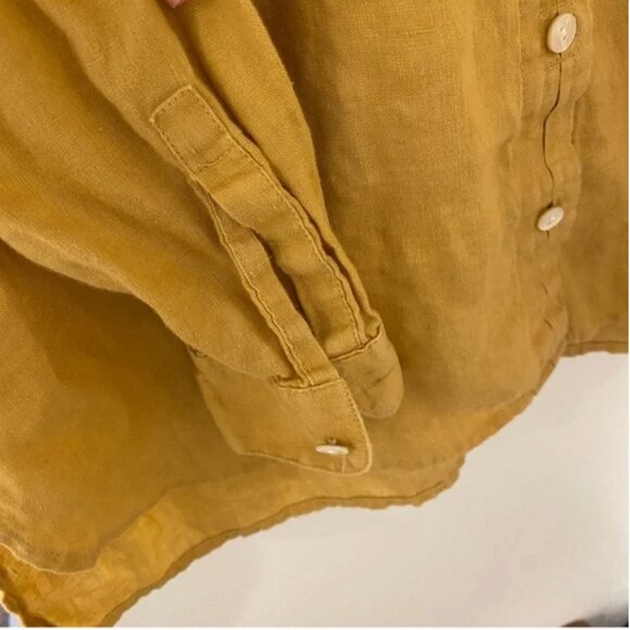 J Jill love linen button down top - Picture 6 of 7